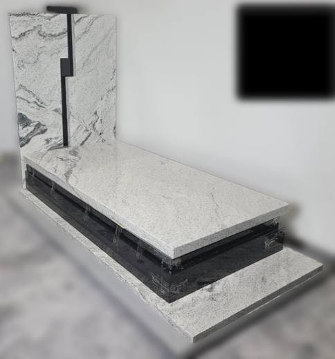 Viscont White + Premium Black 190x90 Design 2
